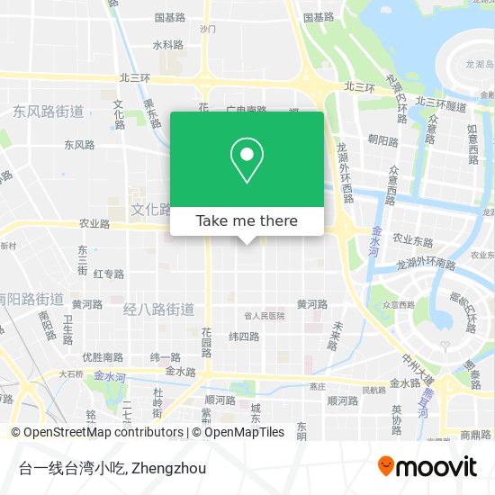 台一线台湾小吃 map