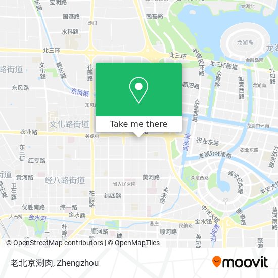老北京涮肉 map