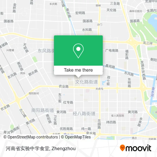 河南省实验中学食堂 map