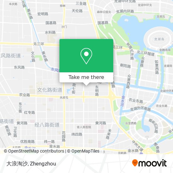 大浪淘沙 map