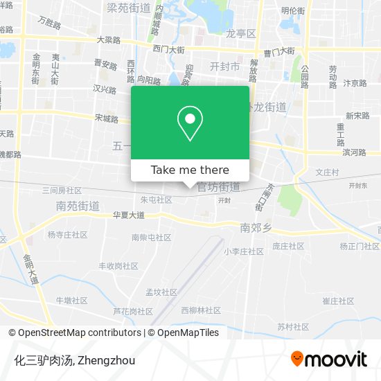 化三驴肉汤 map