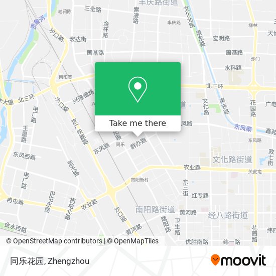 同乐花园 map