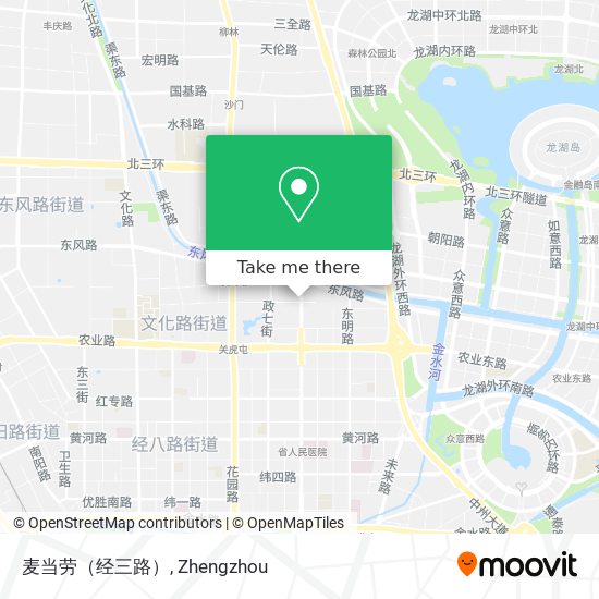 麦当劳（经三路） map
