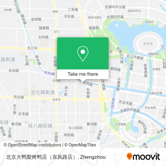 北京大鸭梨烤鸭店（东风路店） map