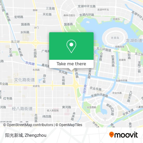 阳光新城 map