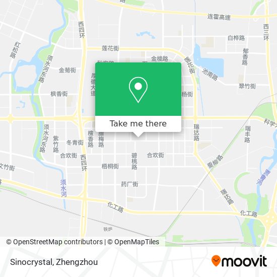 Sinocrystal map