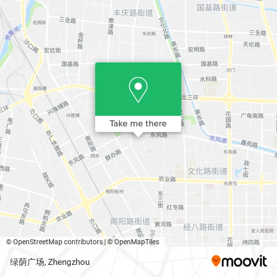 绿荫广场 map