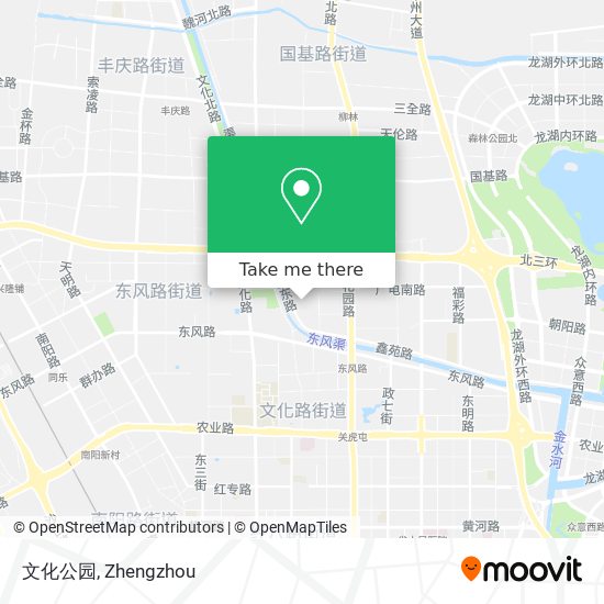 文化公园 map