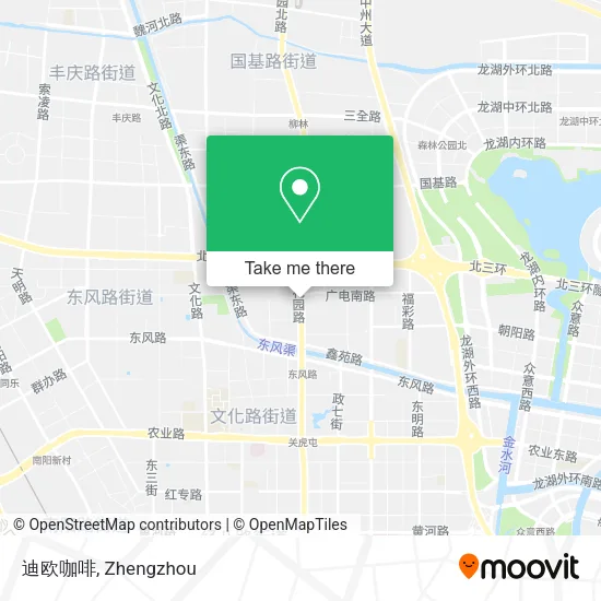 迪欧咖啡 map
