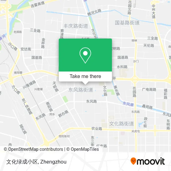 文化绿成小区 map