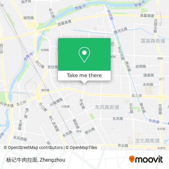 杨记牛肉拉面 map