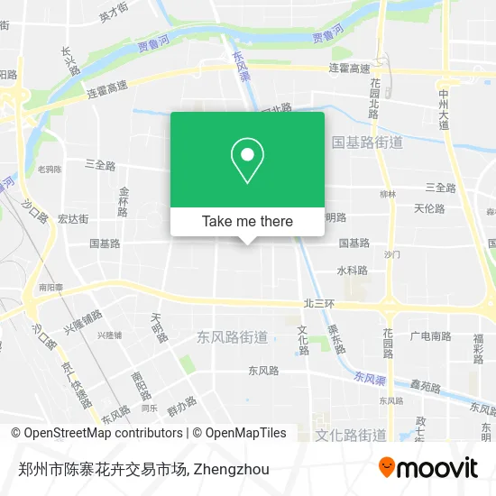 郑州市陈寨花卉交易市场 map