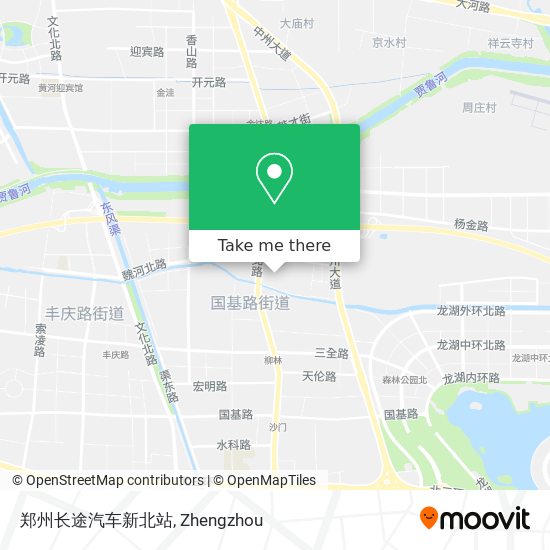 郑州长途汽车新北站 map