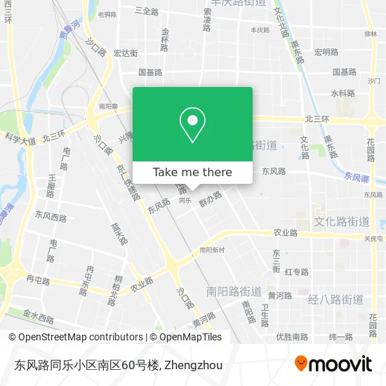东风路同乐小区南区60号楼 map