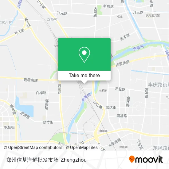 郑州信基海鲜批发市场 map