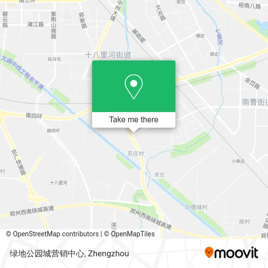 绿地公园城营销中心 map