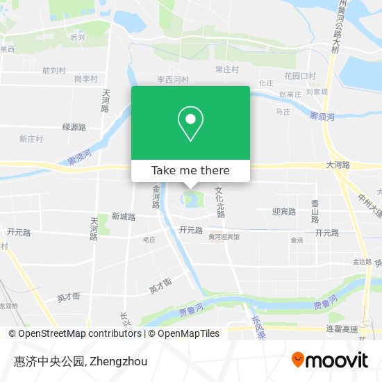 惠济中央公园 map