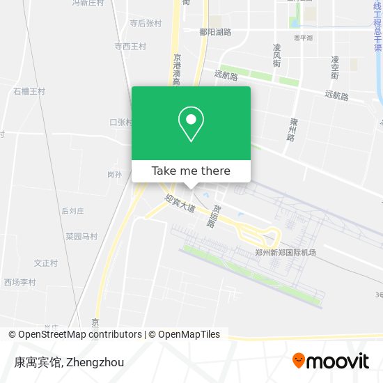 康寓宾馆 map