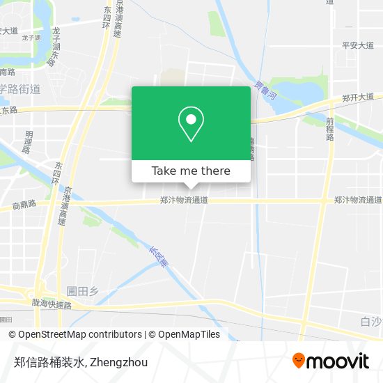 郑信路桶装水 map