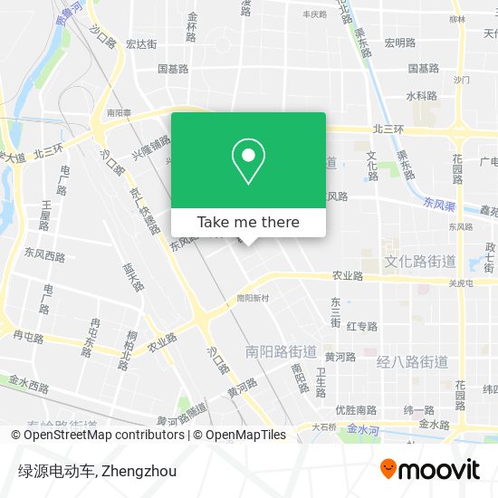 绿源电动车 map