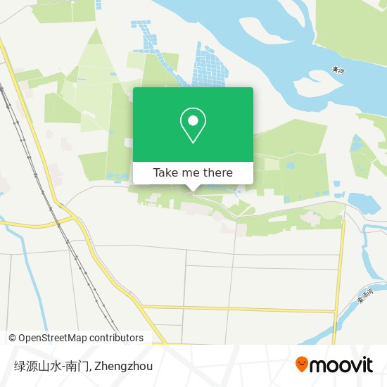 绿源山水-南门 map
