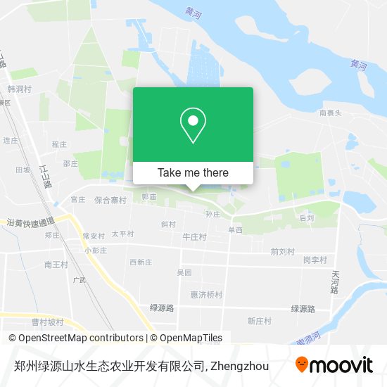 郑州绿源山水生态农业开发有限公司 map