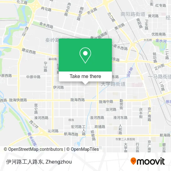 伊河路工人路东 map