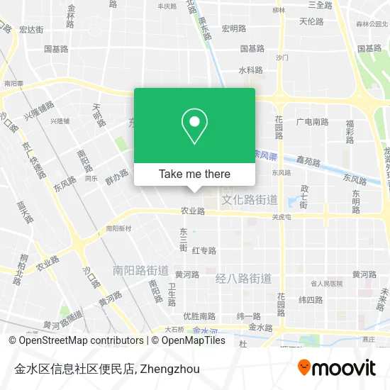 金水区信息社区便民店 map