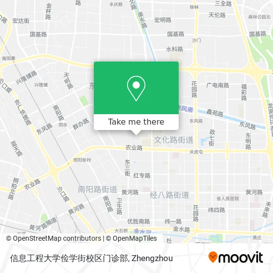 信息工程大学俭学街校区门诊部 map