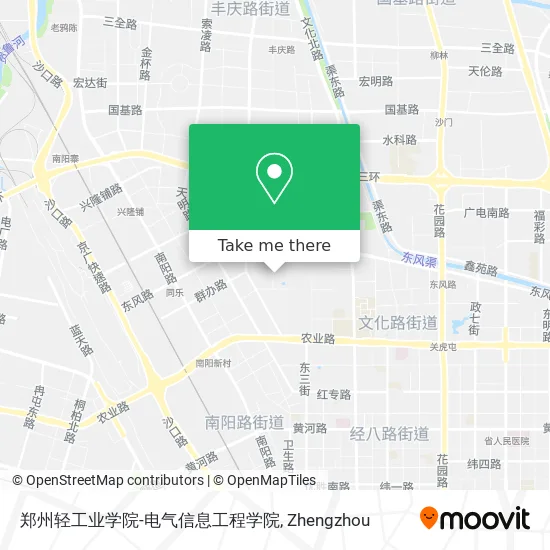 郑州轻工业学院-电气信息工程学院 map