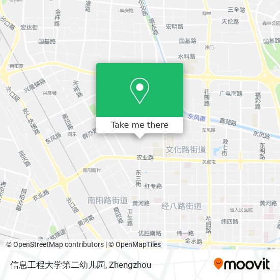 信息工程大学第二幼儿园 map