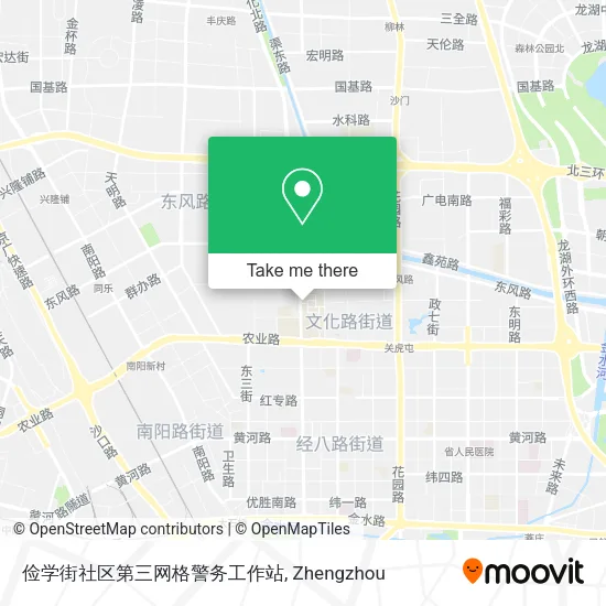 俭学街社区第三网格警务工作站 map