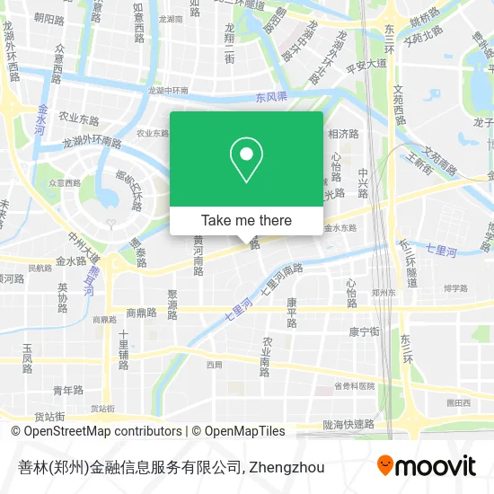 善林(郑州)金融信息服务有限公司 map