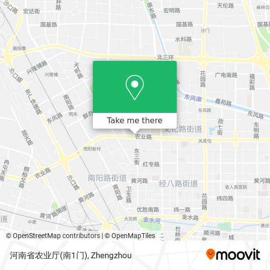 河南省农业厅(南1门) map