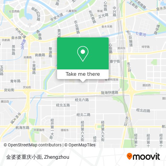 金婆婆重庆小面 map