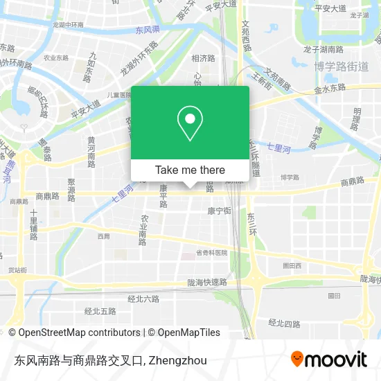 东风南路与商鼎路交叉口 map
