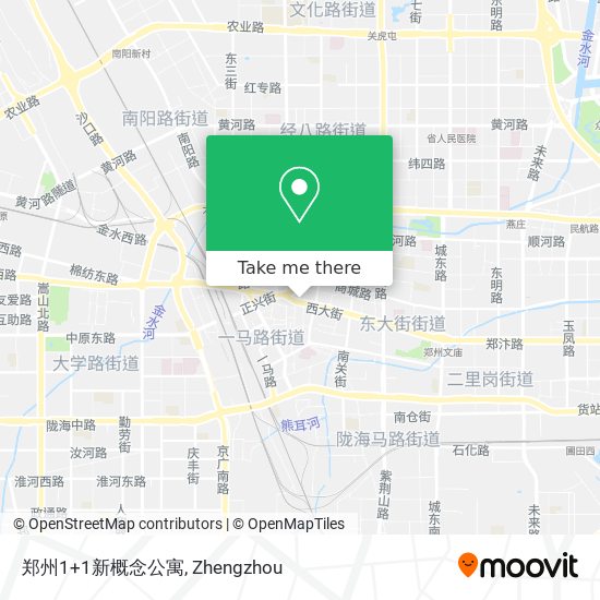 郑州1+1新概念公寓 map