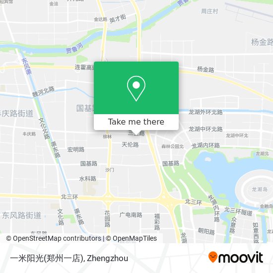一米阳光(郑州一店) map