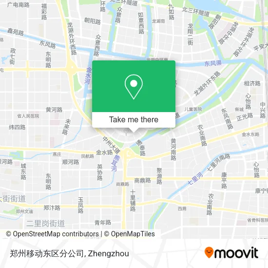 郑州移动东区分公司 map