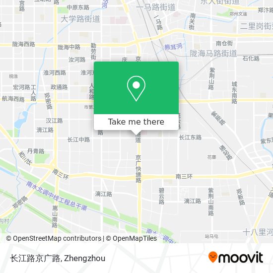 长江路京广路 map