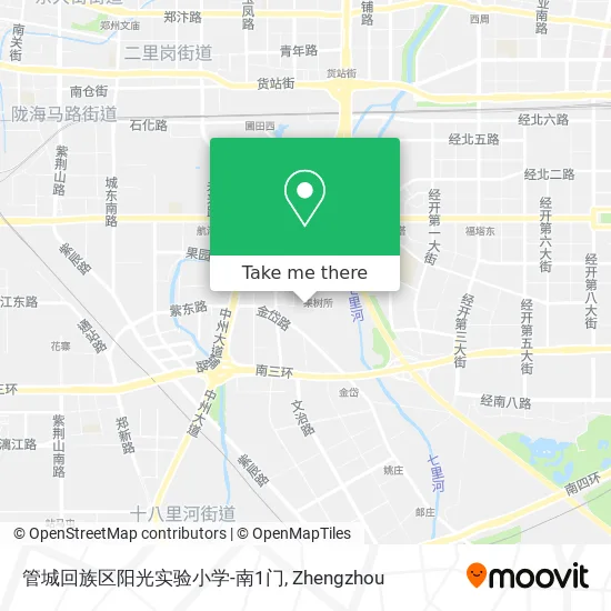 管城回族区阳光实验小学-南1门 map