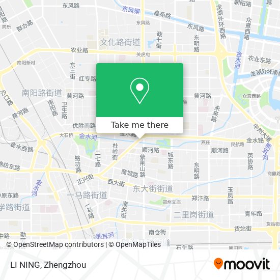 LI NING map
