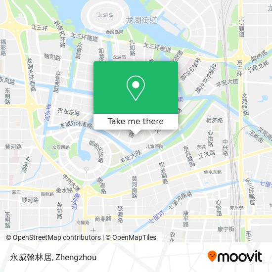 永威翰林居 map