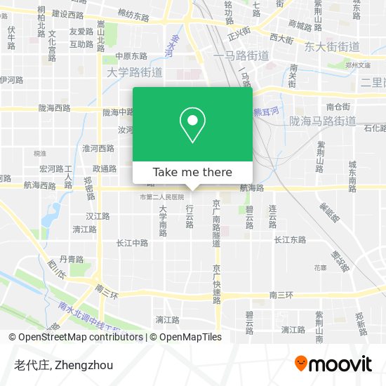 老代庄 map