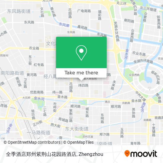 全季酒店郑州紫荆山花园路酒店 map