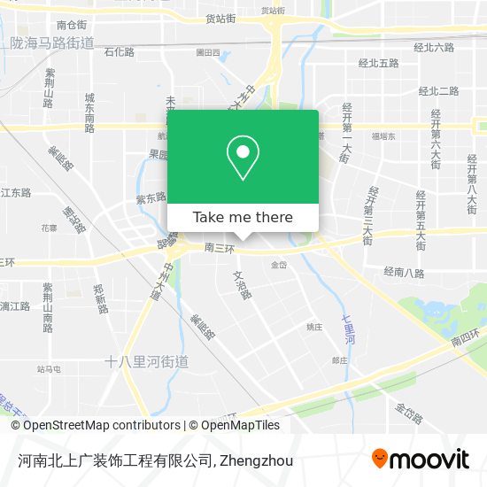 河南北上广装饰工程有限公司 map