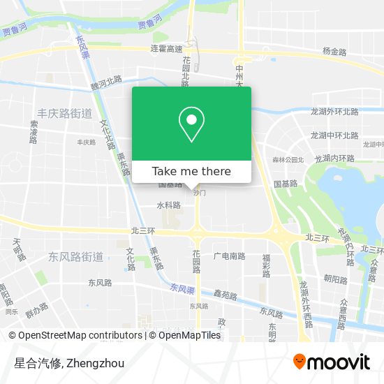 星合汽修 map