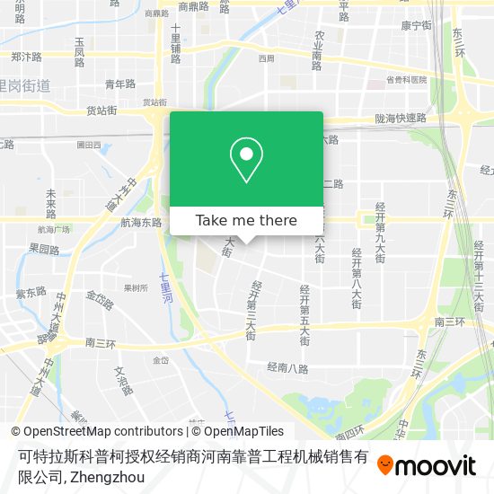 可特拉斯科普柯授权经销商河南靠普工程机械销售有限公司 map