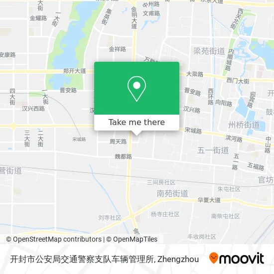 开封市公安局交通警察支队车辆管理所 map