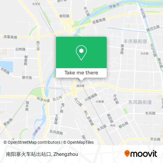 南阳寨火车站出站口 map